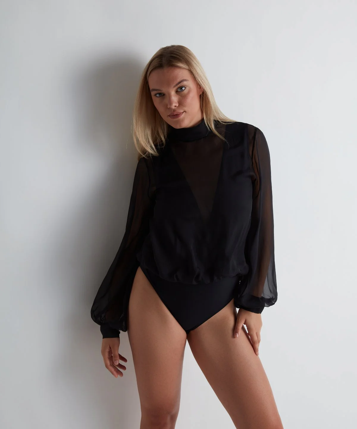 Les Bodys by Aubade Body Manches Longues Black - Image 3