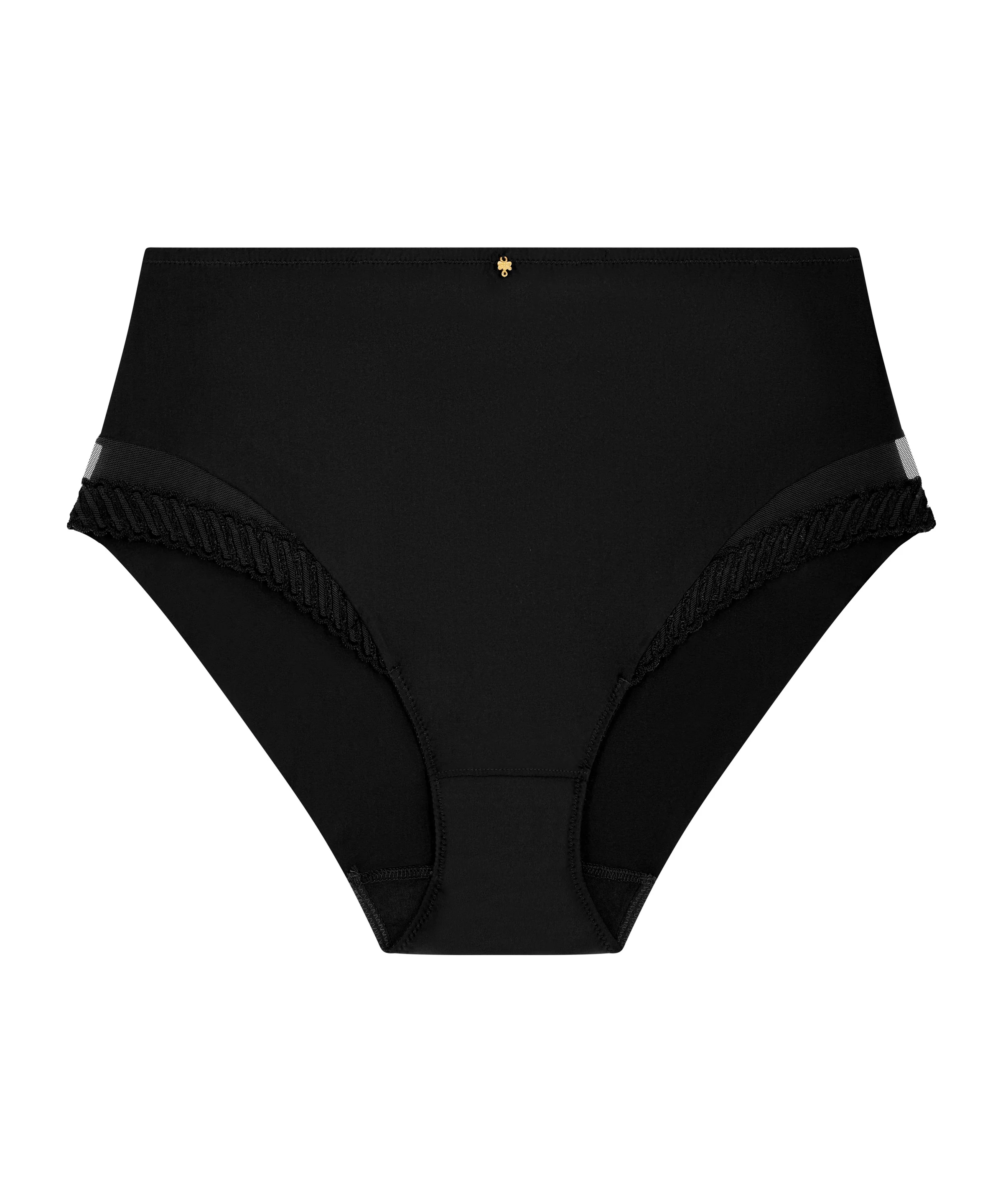 Sheer Emotion Culotte taille haute Black