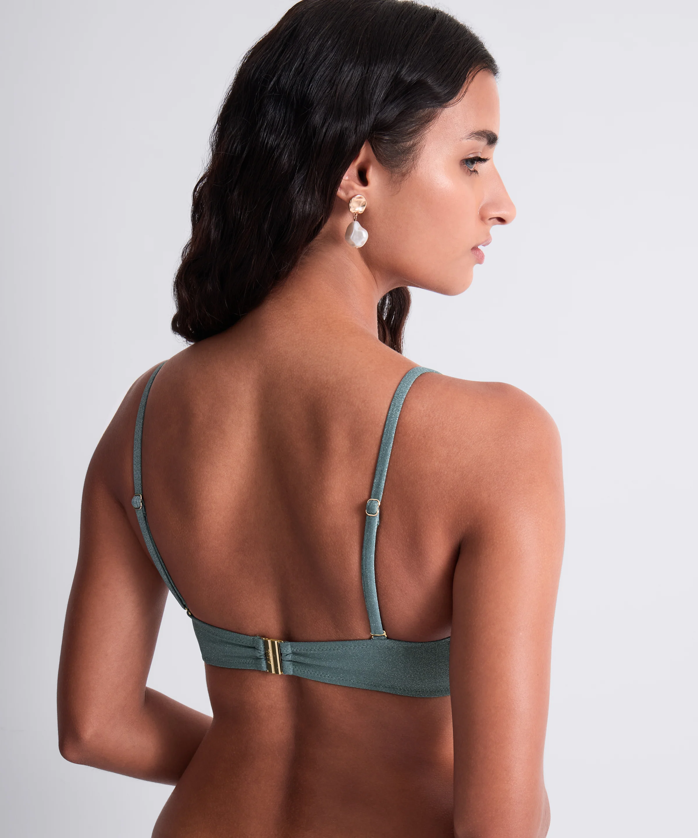 Summer Glow Haut de maillot de bain Bandeau souple Aqua - Image 4