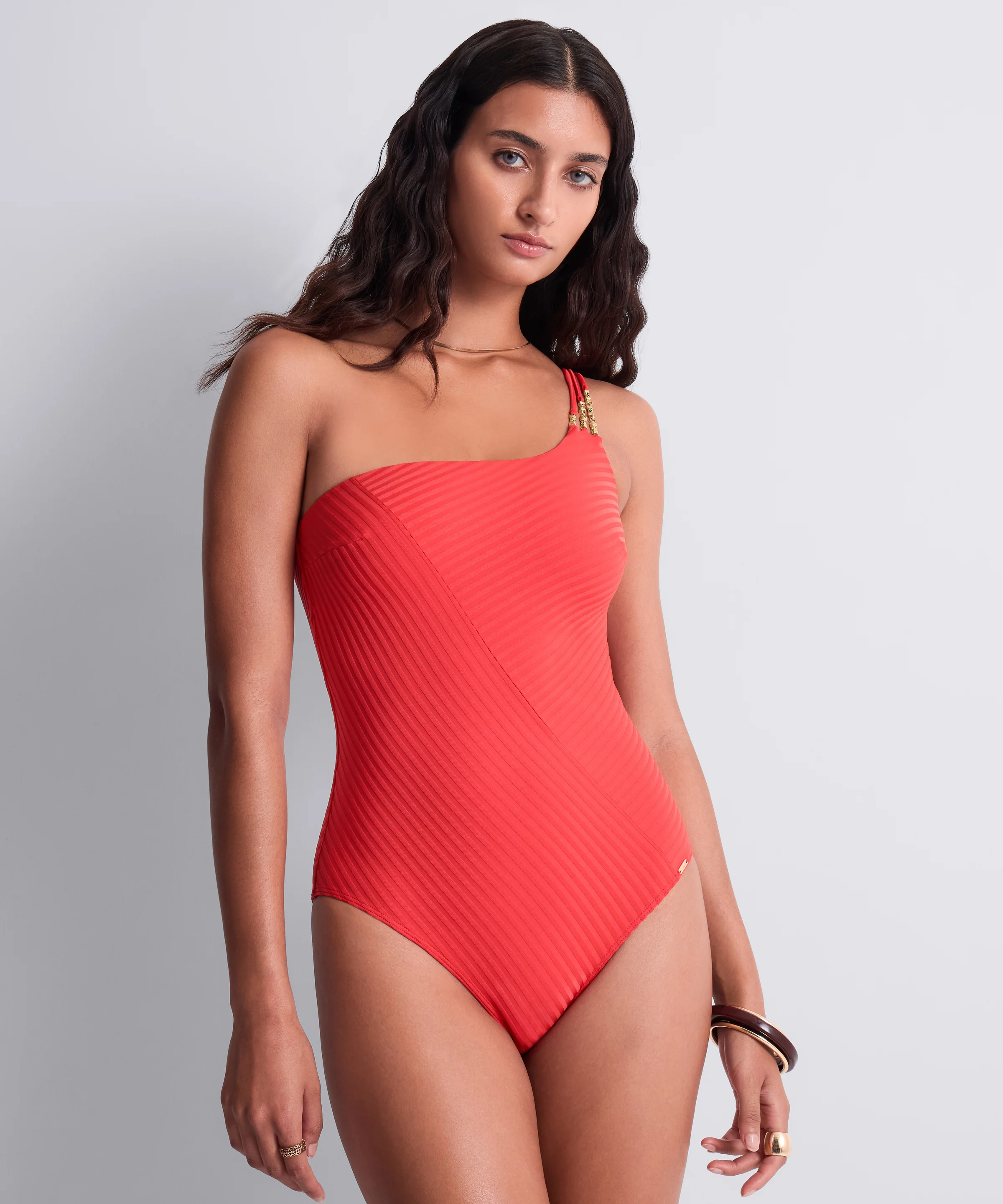 Sun Pop Maillot de bain une pièce Corail - Image 2