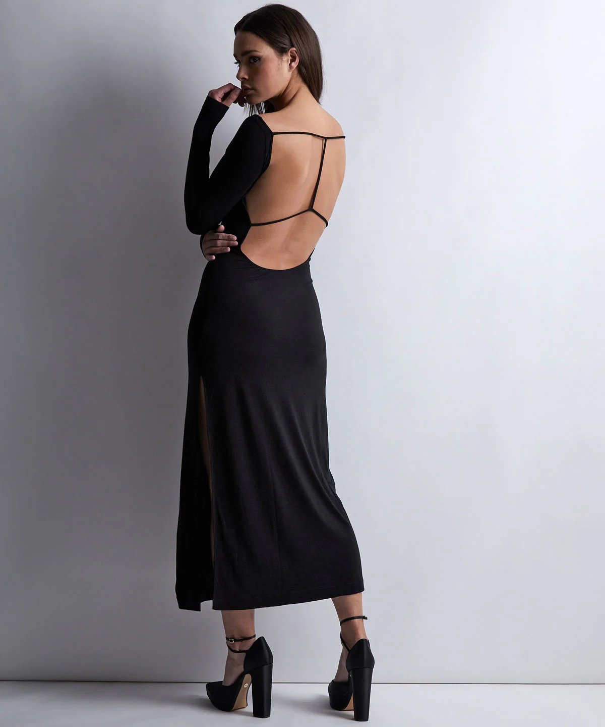 Night Crush Nuisette longue Noir - Image 3