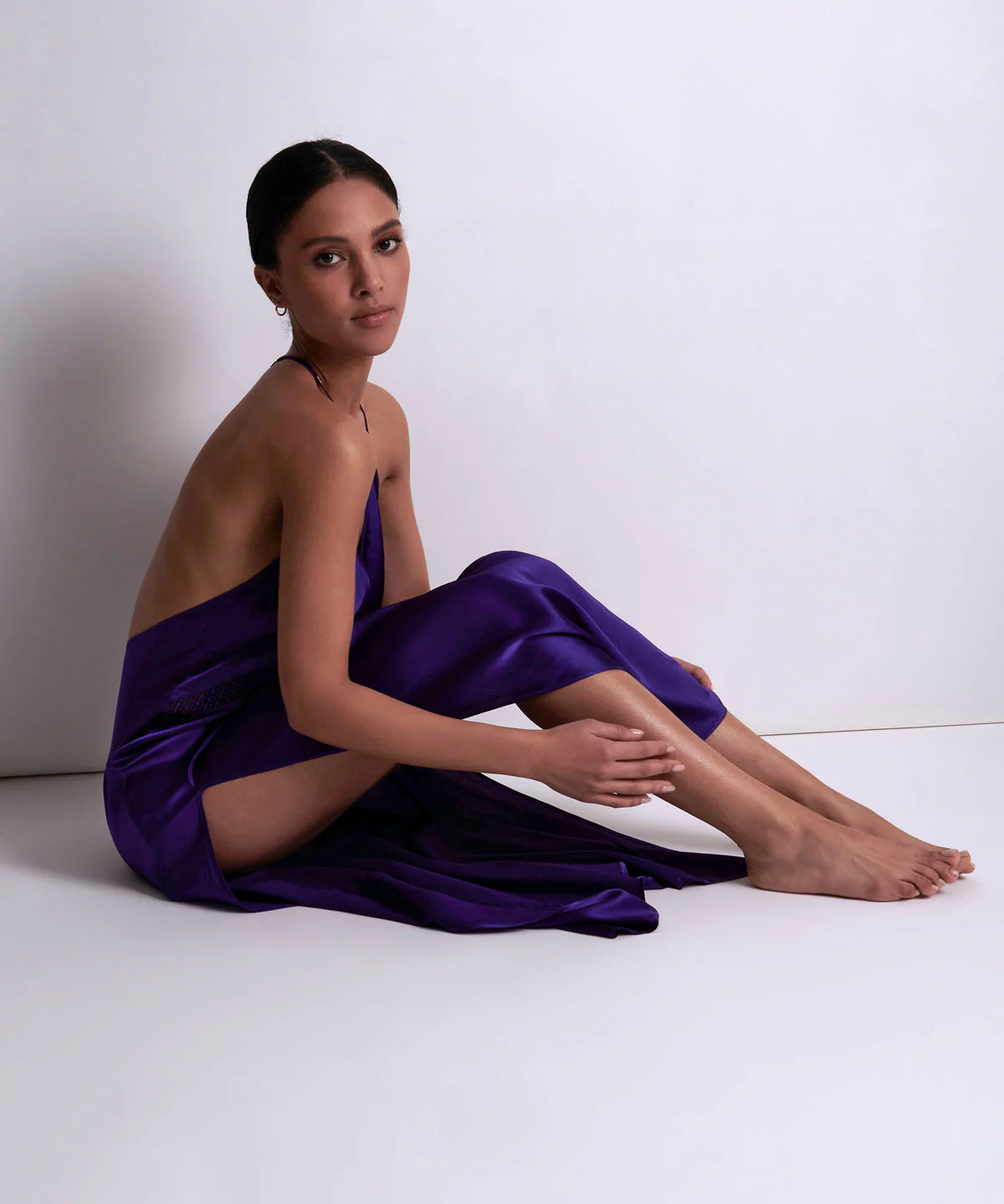 Silk Desire Nuisette longue Ultraviolet - Image 2