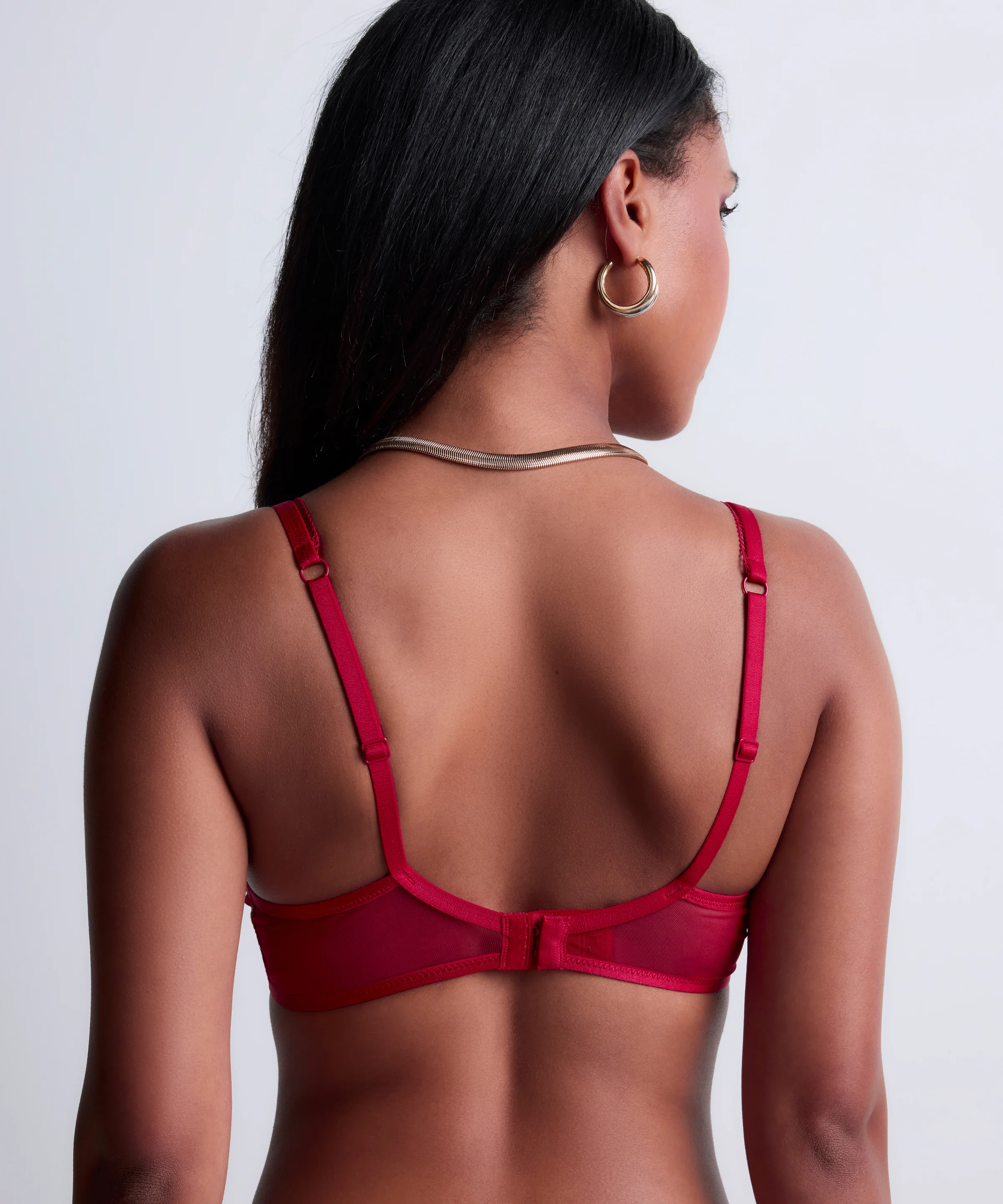 Sense of Illusion Soutien-gorge Emboîtant Foulard Red Berry - Image 5