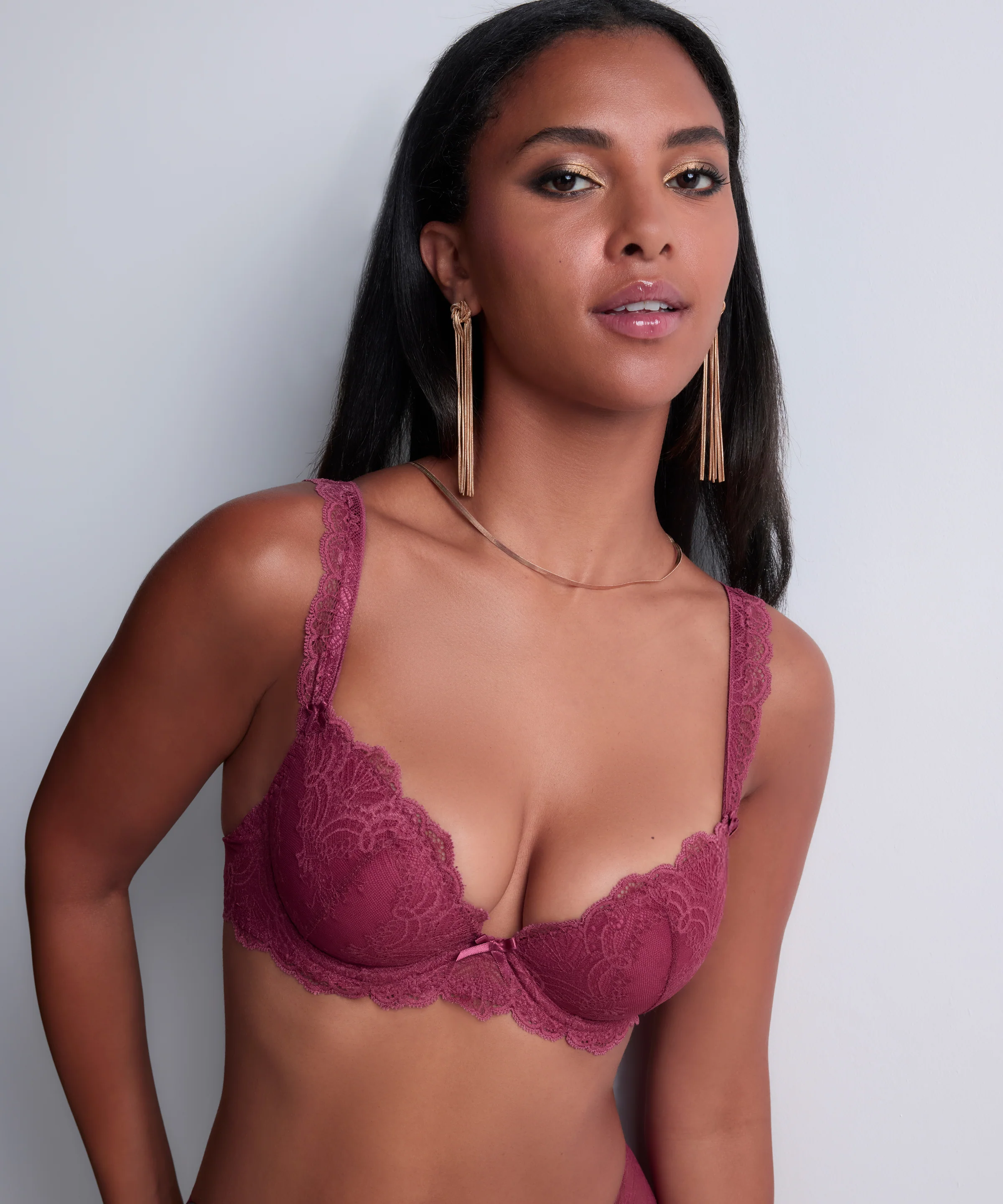 Danse des Sens Soutien-gorge Push-up coques Mulberry - Image 6