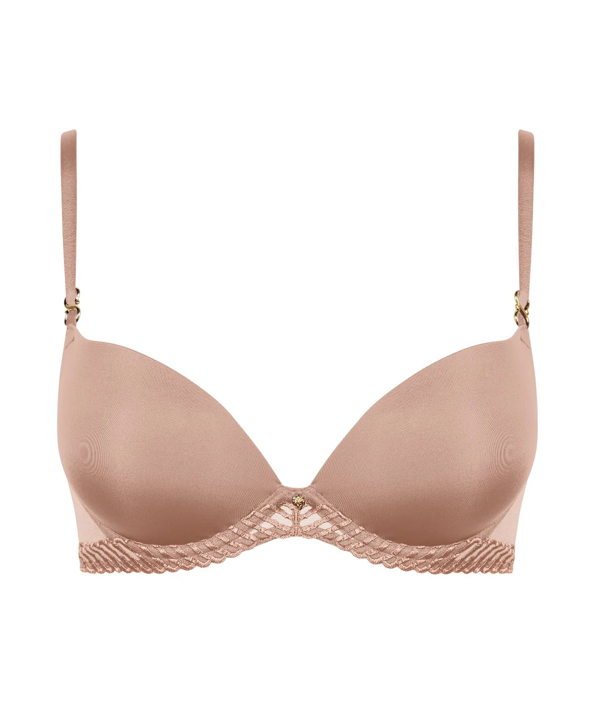 Sheer Emotion Soutien-gorge Push-up coques Sand - Image 3