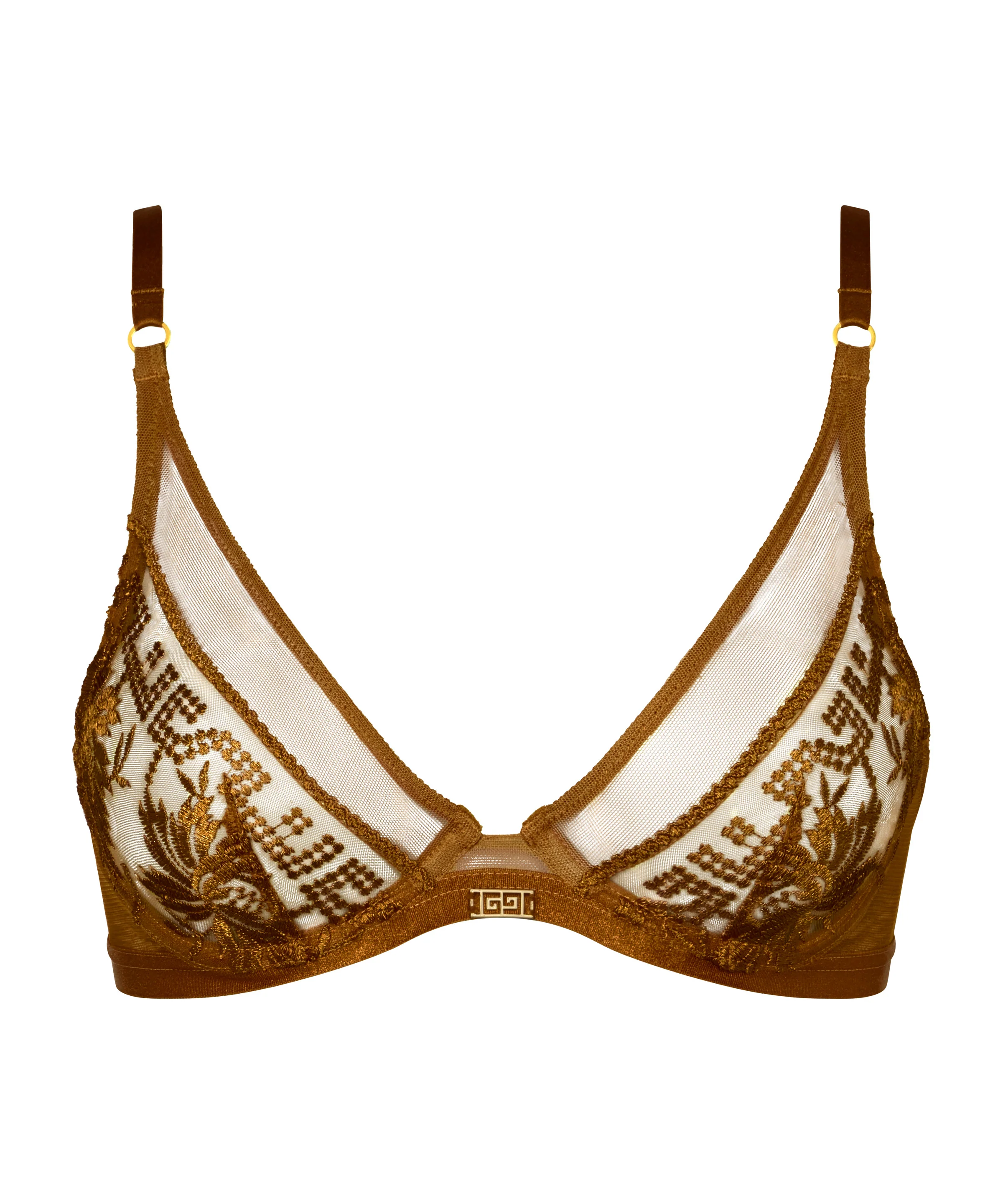 Rules of Attraction Soutien-gorge Triangle avec armatures Golden Shadow - Image 3