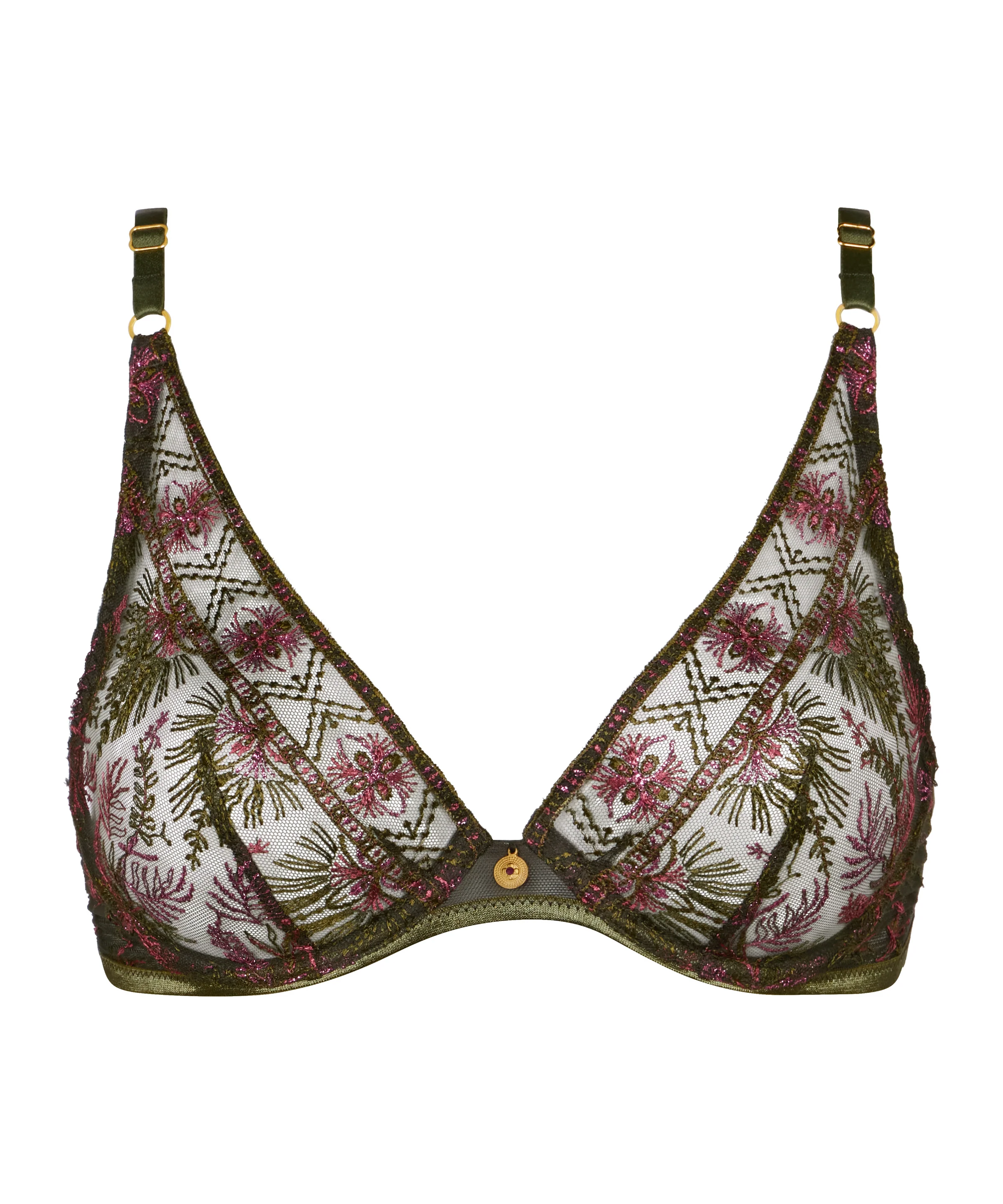 Sound of Heart Soutien-gorge Triangle avec armatures Dark Garden - Image 3