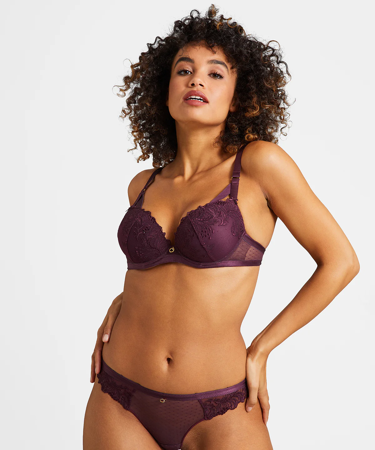 Femme Passion Tanga Wineberry - Image 6